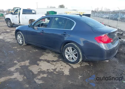 2010 Infiniti G37X z USA, uszkodzony, nr VIN JN1CV6AR5AM461562